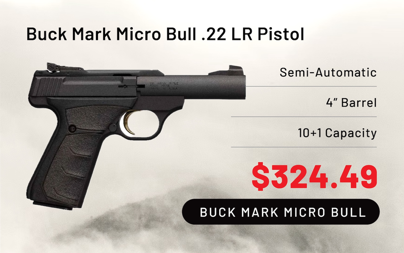 Shop the Buck Mark Micro Bull